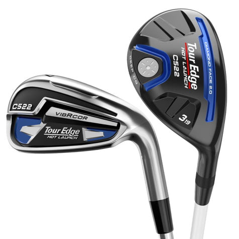 Tour Edge Hot Launch C522 Combo Iron Set Steel Shaft