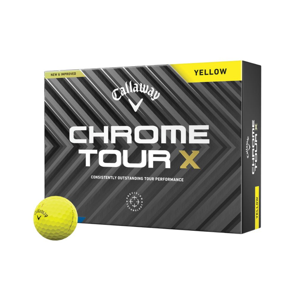 Callaway Chrome Tour X 24 Yellow (1 Dozen)