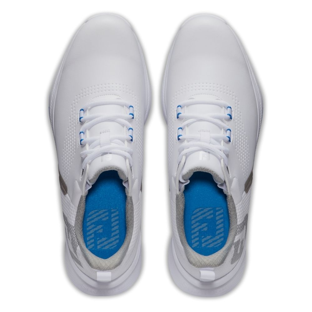 FootJoy Fuel Mens Golf Shoes White/Blue Jay
