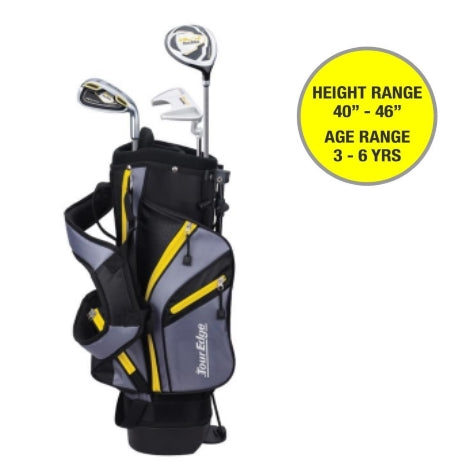 Tour Edge HL-J Junior Set Yellow Ages 3-6