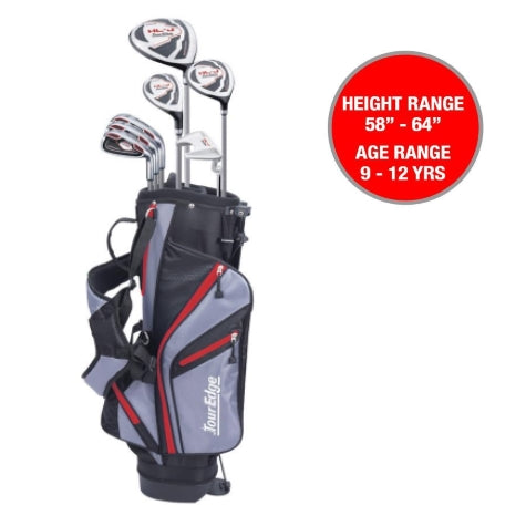 Tour Edge HL-J Junior Set Red Ages 9-12