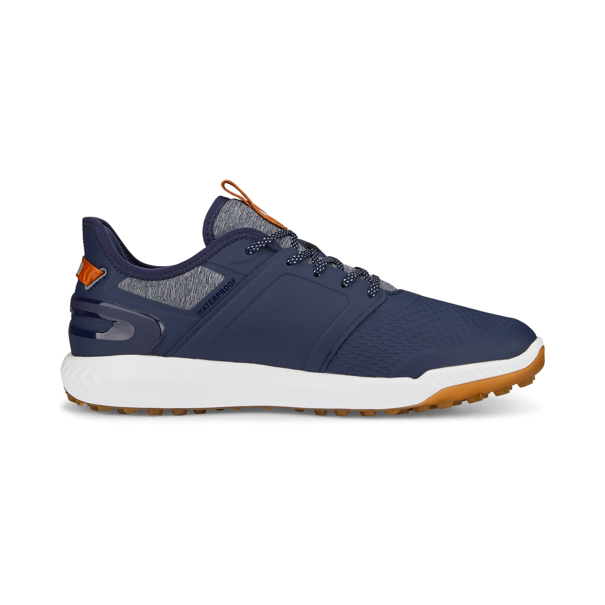Puma Men&#39;s Ignite Elevate Wide Spikeless Golf Shoes - Navy/Silver