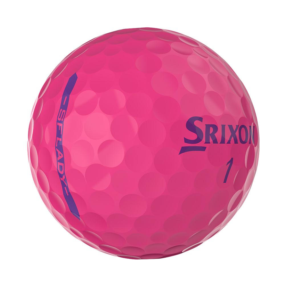 Srixon Ladies Soft Feel 14 Passion Pink Golf Balls