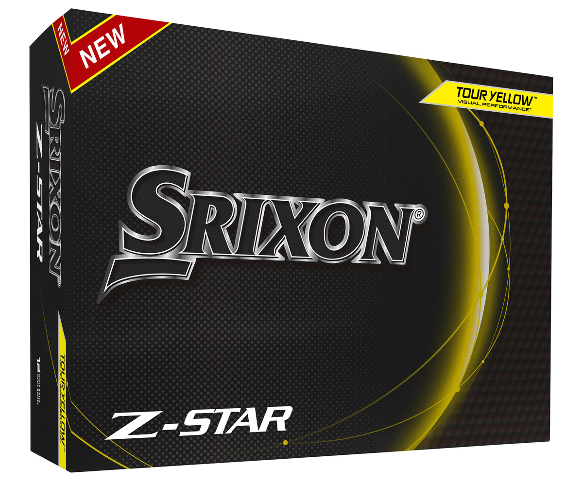 Srixon 2023 Z-Star 8 Tour Yellow Golf Balls 1 Dozen